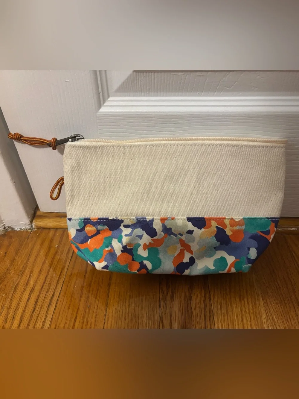 L.L. Bean Canvas Zip Pouch